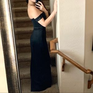 Lumier by Bariano Off Shoulder Gown